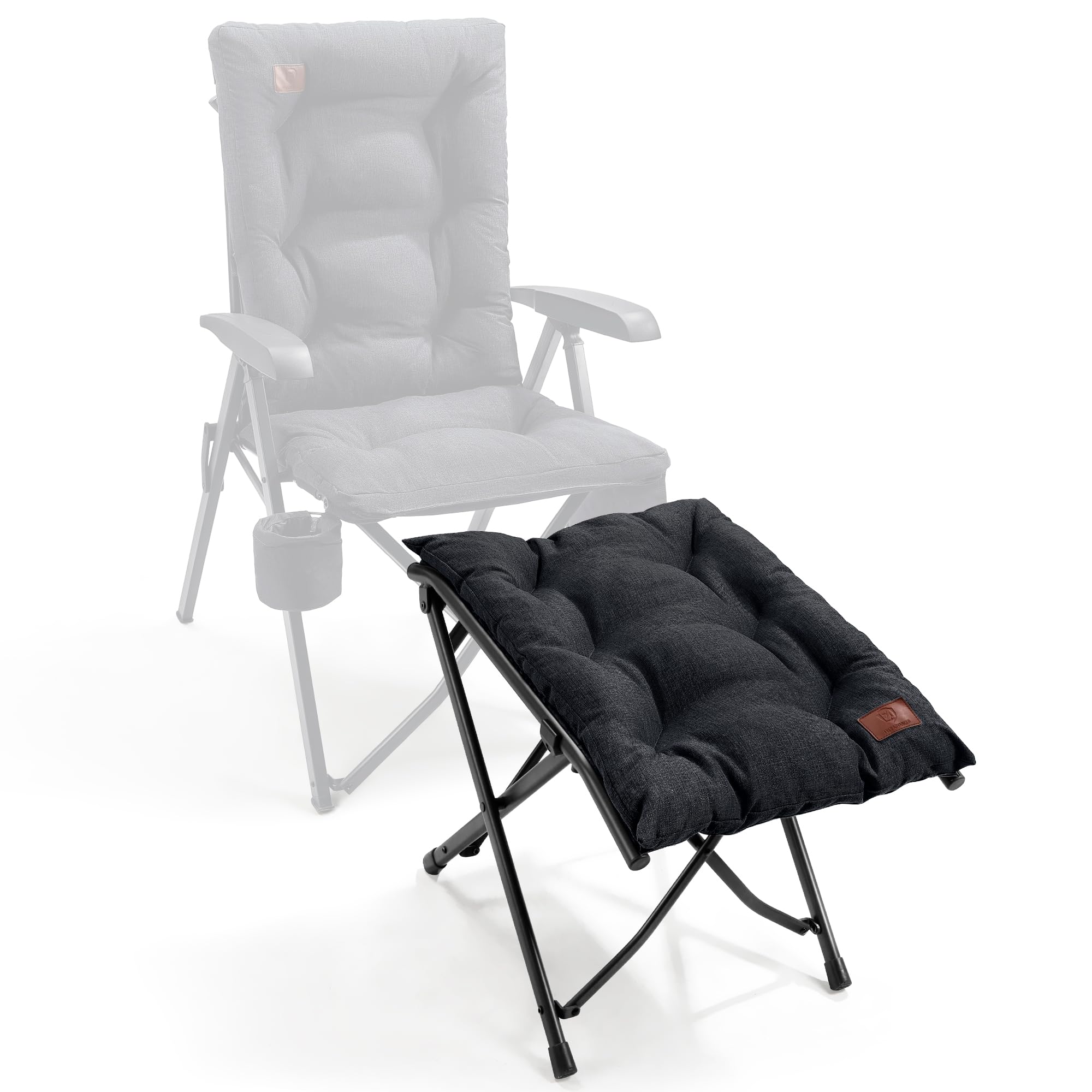 Ever Advanced Poggiapiedi Pieghevole Imbottito 47cm