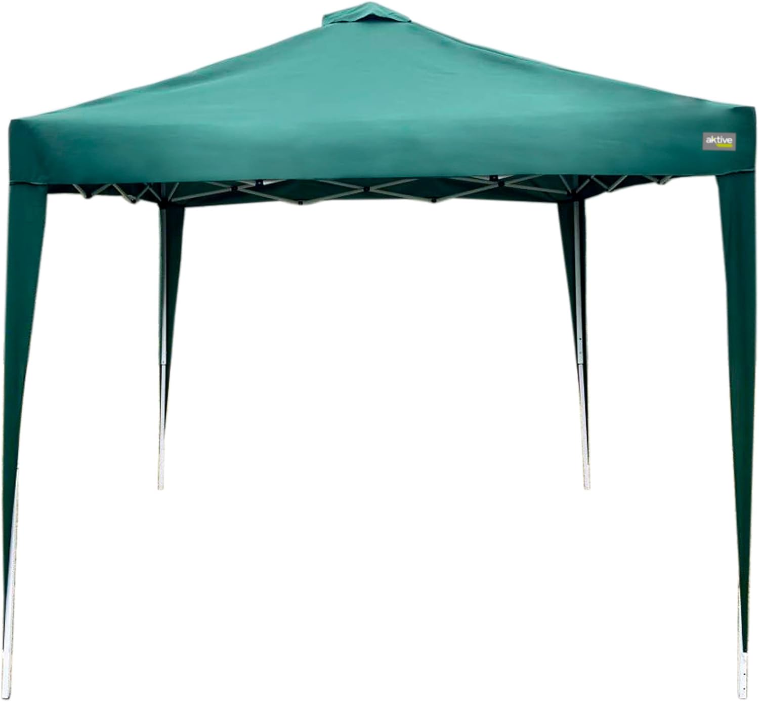 Aktive Gazebo Pieghevole da Giardino 3x3m, Verde - immagine 1