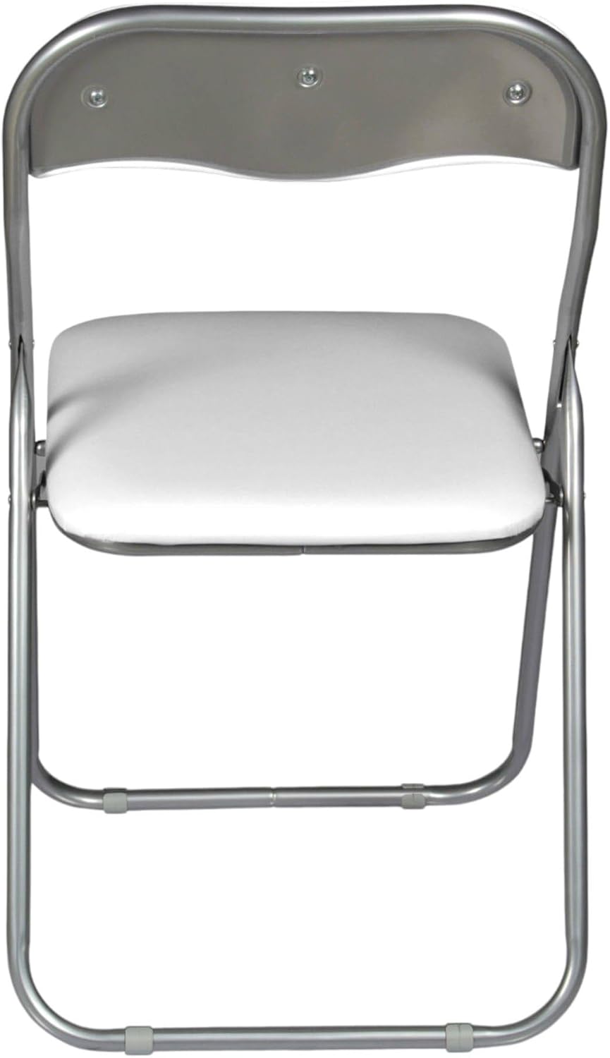 Dmora Set 2 Sedie Pieghevoli Marbella, Bianco - immagine 6