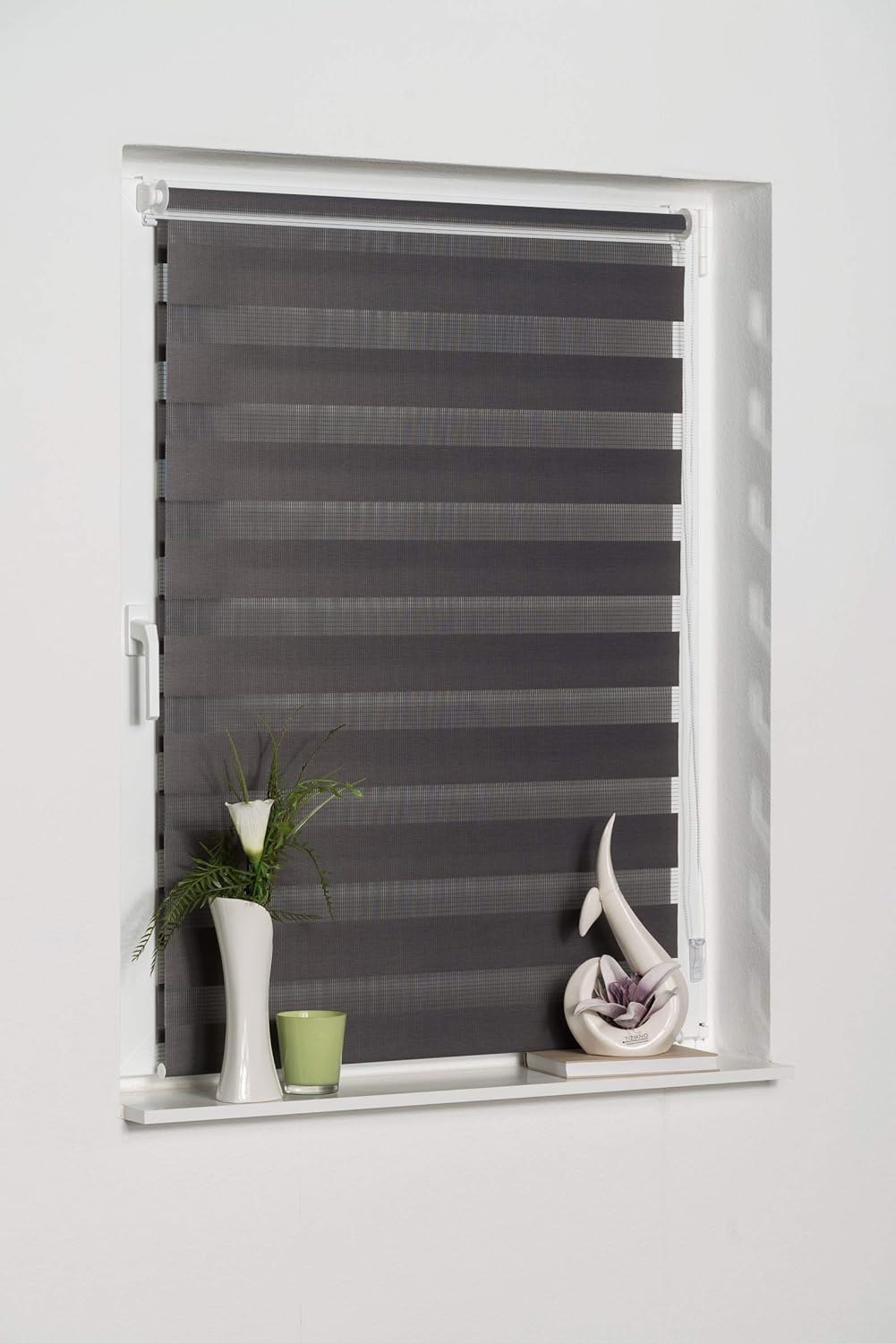 K-home Klemmfix - Tenda a rullo Madrid, Grigio - immagine 2