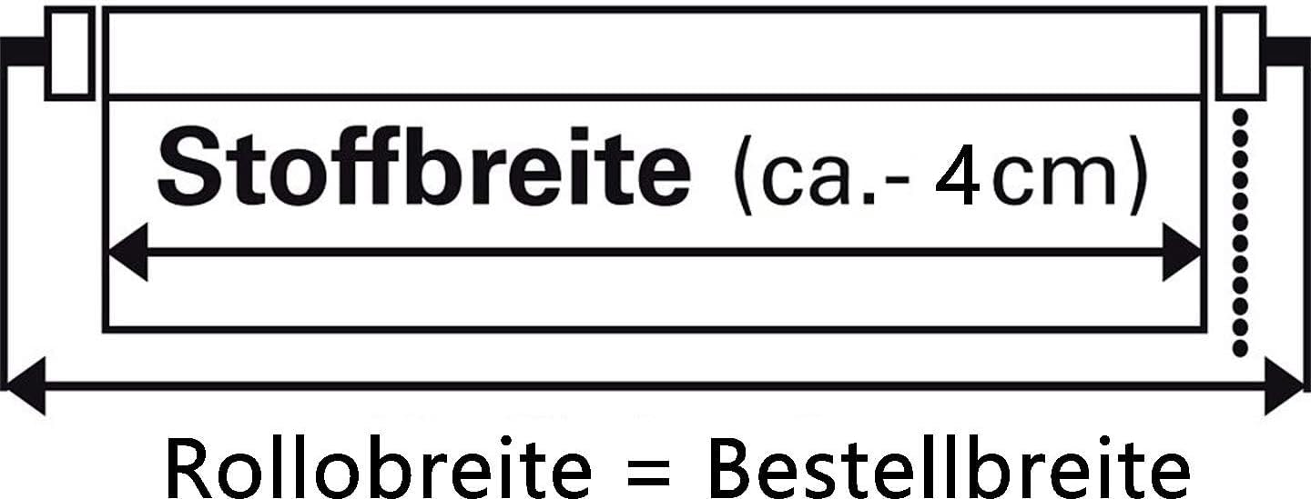 K-home Klemmfix - Tenda a rullo Madrid, Grigio - immagine 5