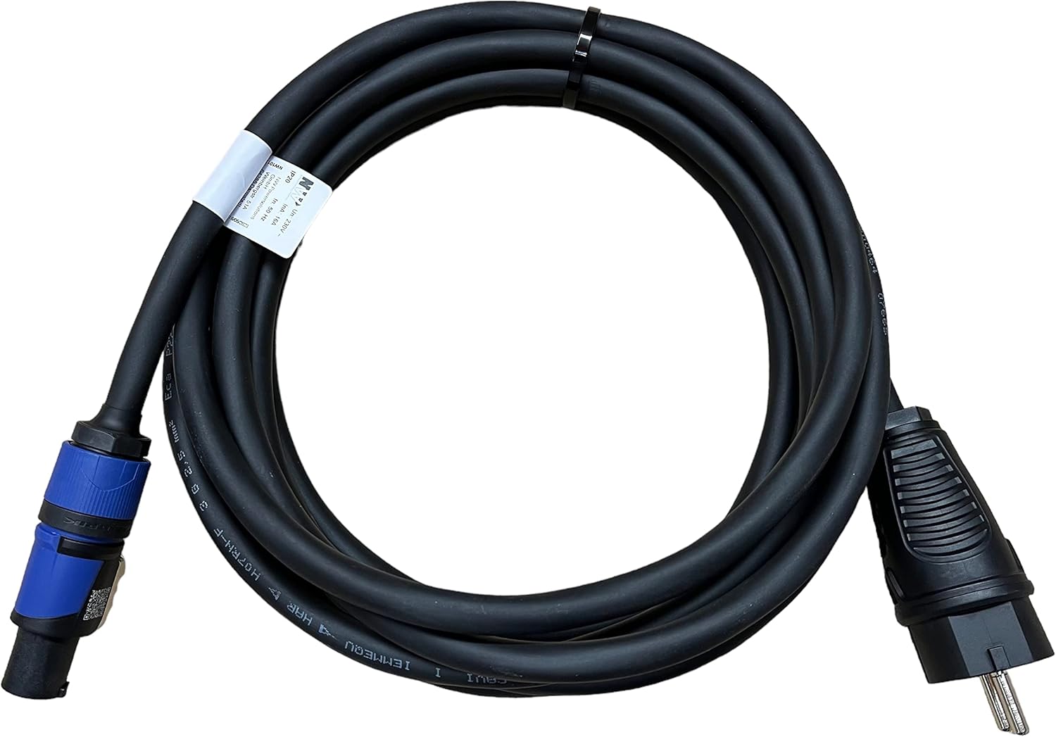 Nwp Cavo Alimentazione powerCON 5m, Blu - immagine 1