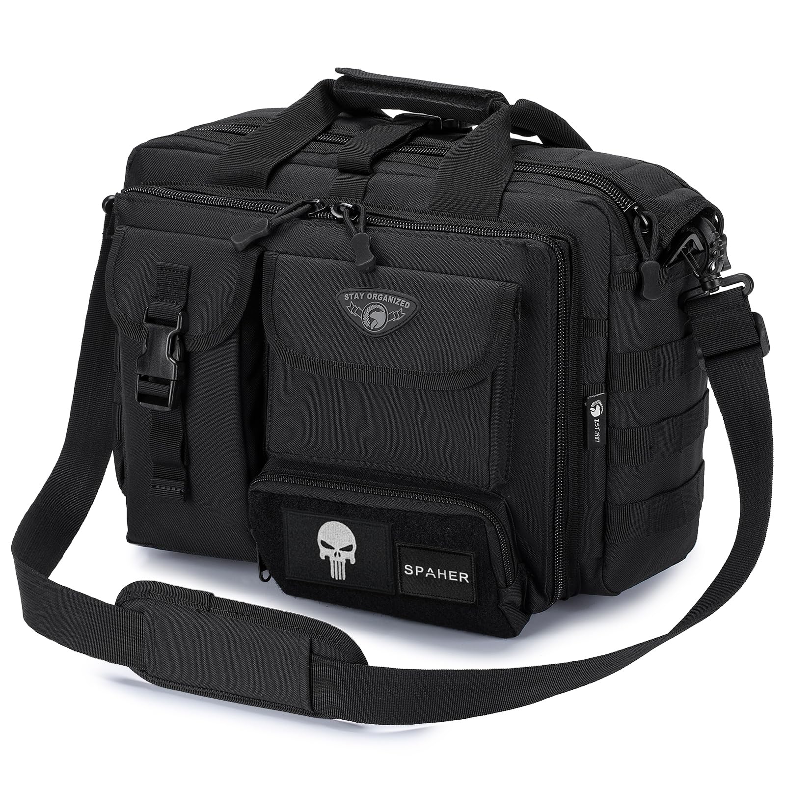 SPAHER Valigetta 24 Ore Uomo con Tracolla