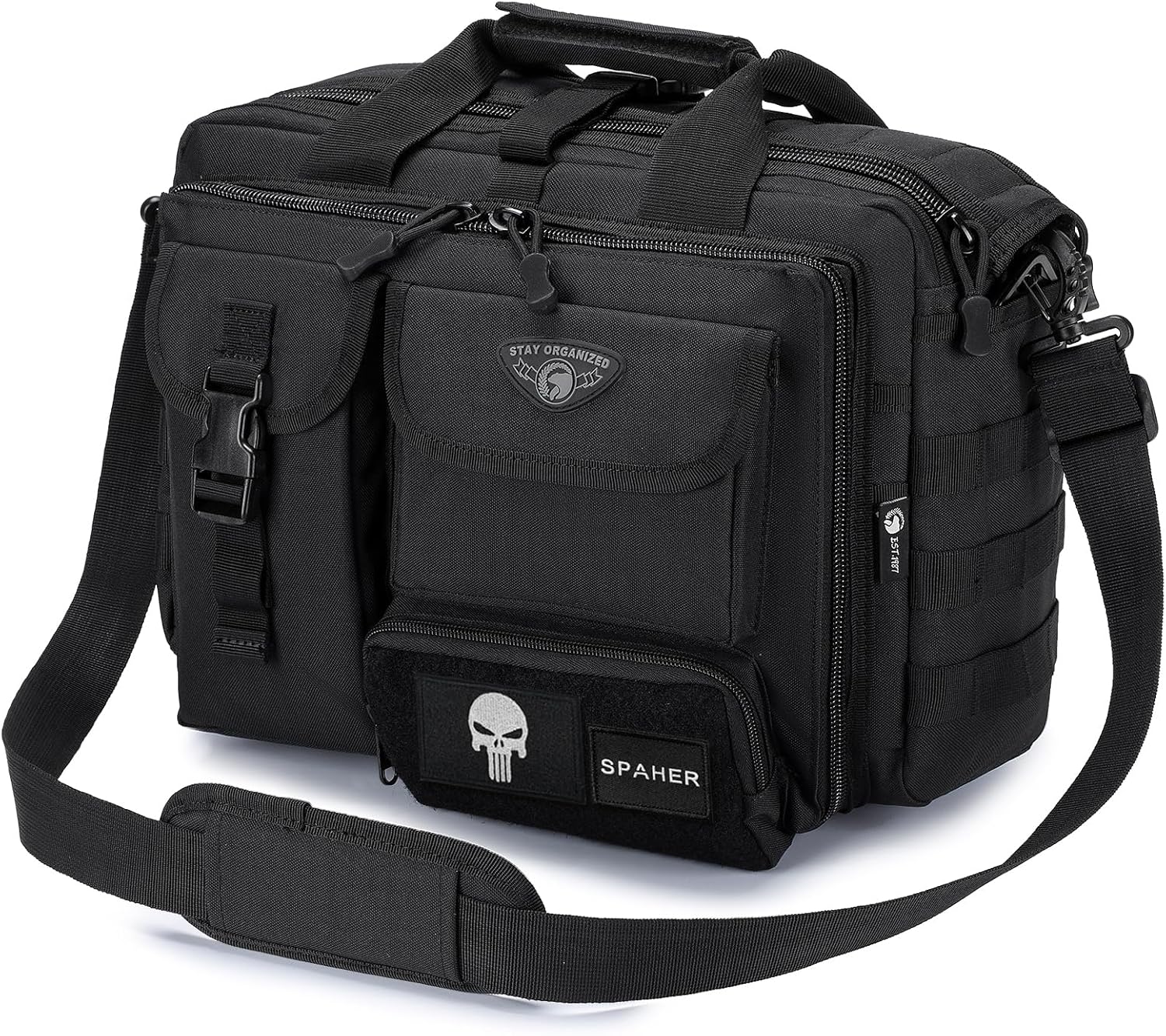 SPAHER Valigetta 24 Ore Uomo con Tracolla - immagine 1