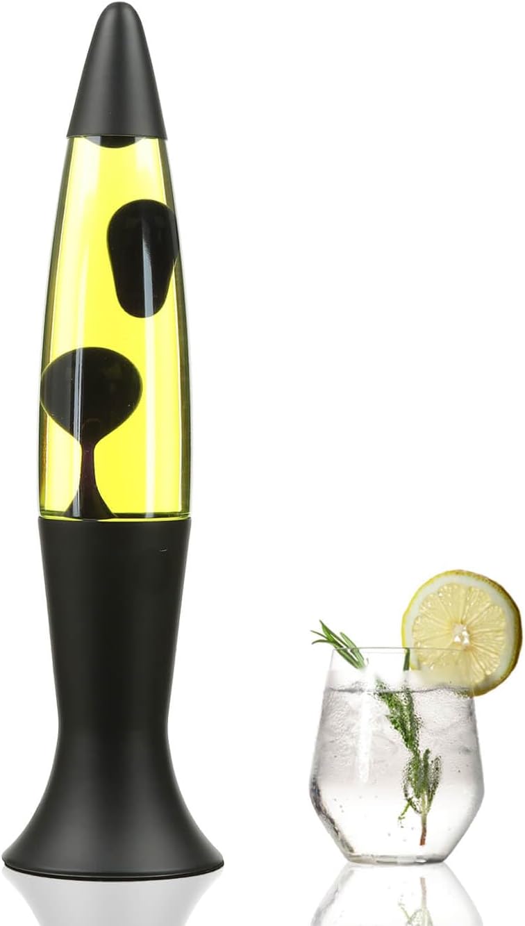 Easylight Lampada Lava 40 cm, Nero Giallo Viola - immagine 3