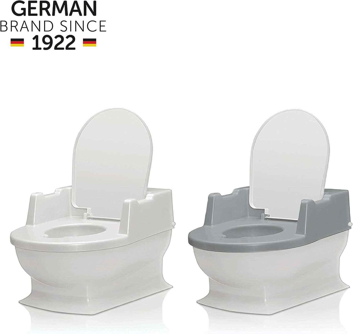 Reer SitzFritz - WC per bambini, vasino e vasino, colore: Bianco - immagine 3