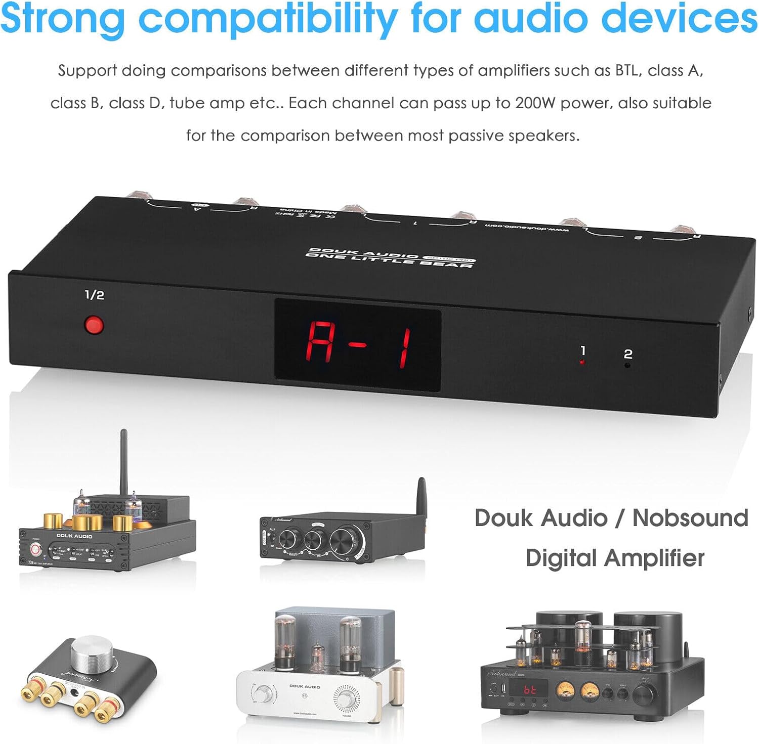Interruttore Audio a 2 Vie A/B (SP102 PRO) - immagine 2