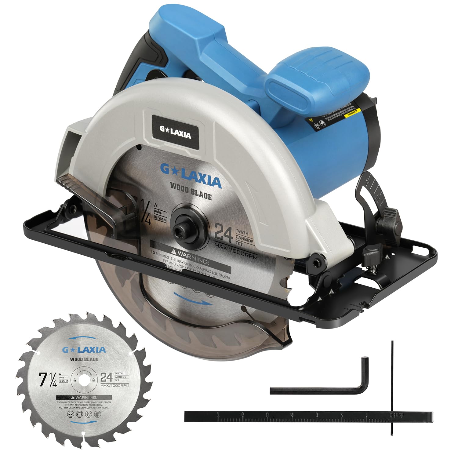 Sega Circolare 1400W 6000 RPM per Legno