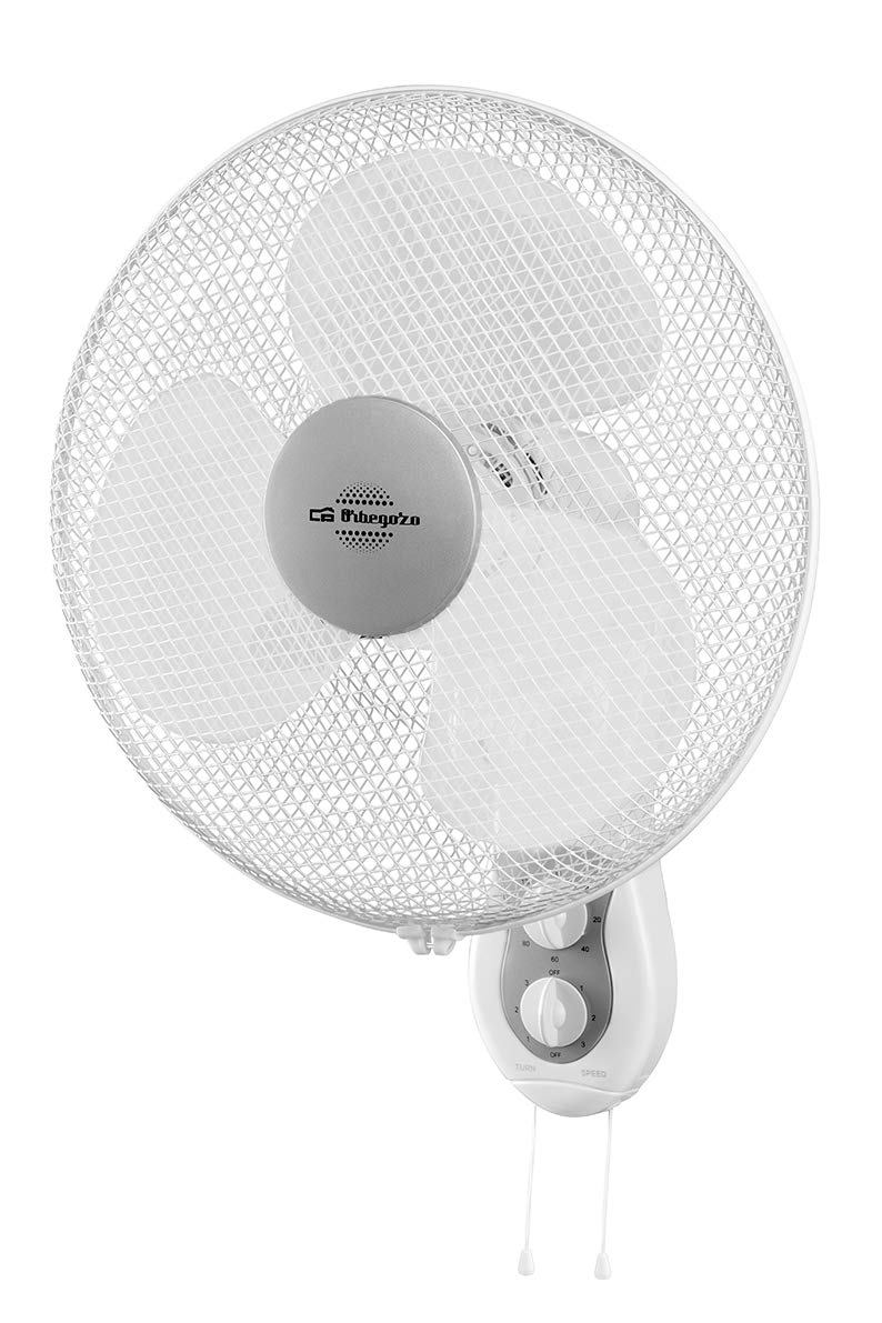 Orbegozo WF 0139 - Ventilatore da Parete 40W, Bianco