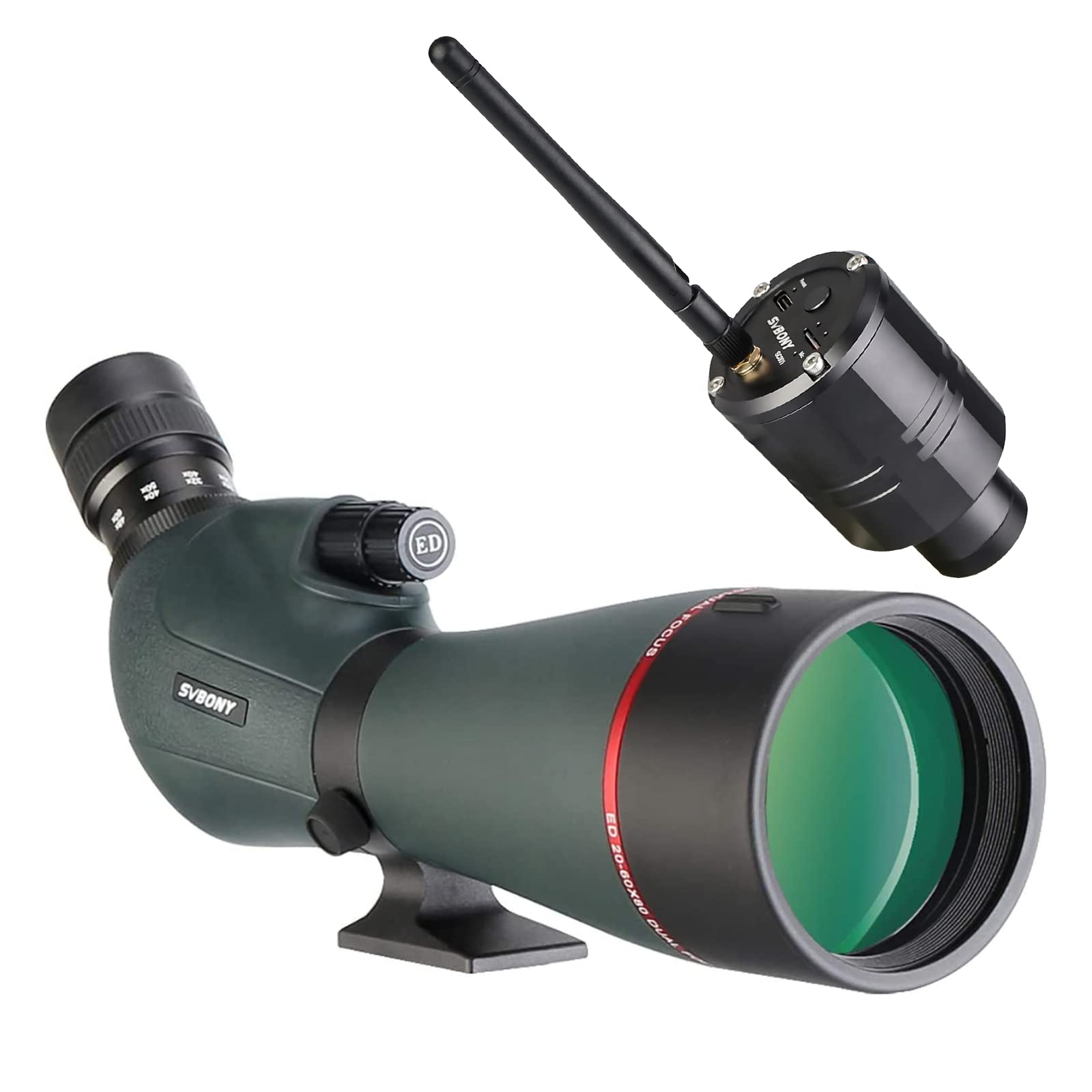 Svbony SV406P 80ED Cannocchiale con Fotocamera WIFI 2 MP