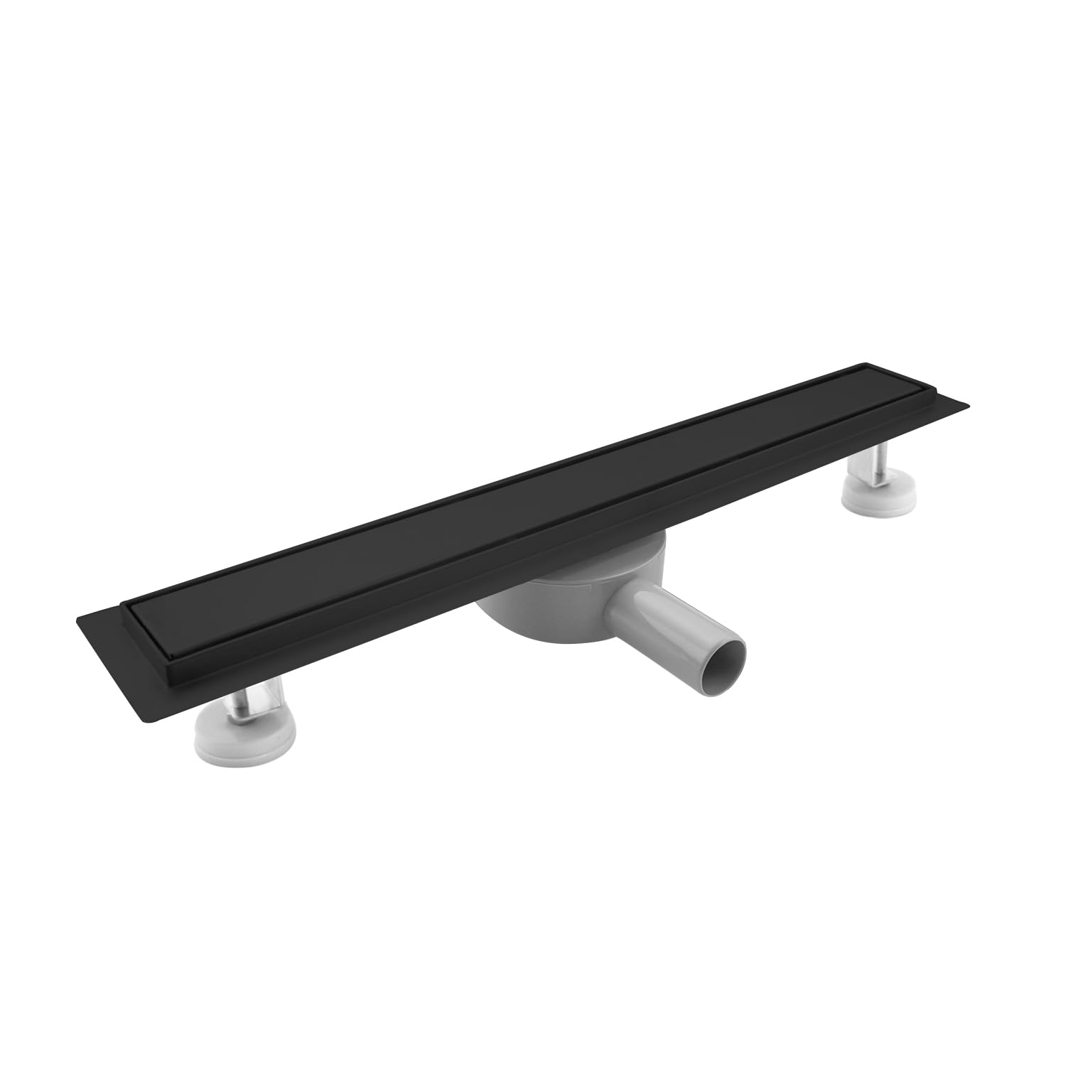 SaniteModar Canalina Scarico Doccia Nera 60cm