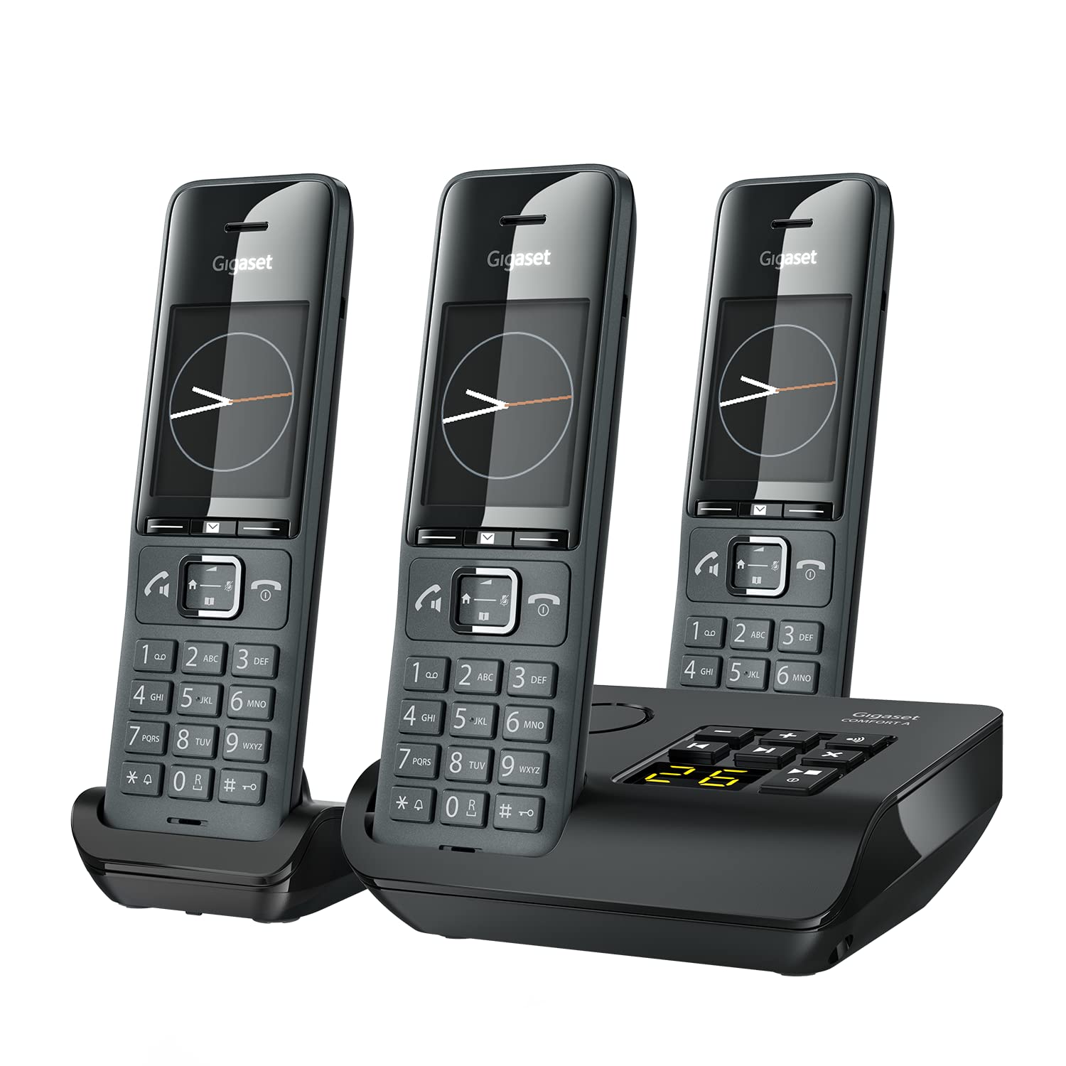 Gigaset Comfort 520A Trio - 3 Telefoni Cordless con Segreteria