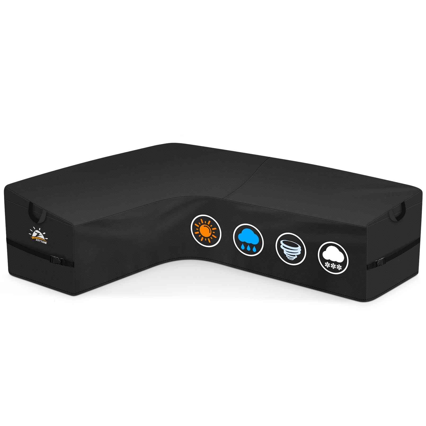 Zettum Copertura per Salotto da Giardino 215x280x80cm