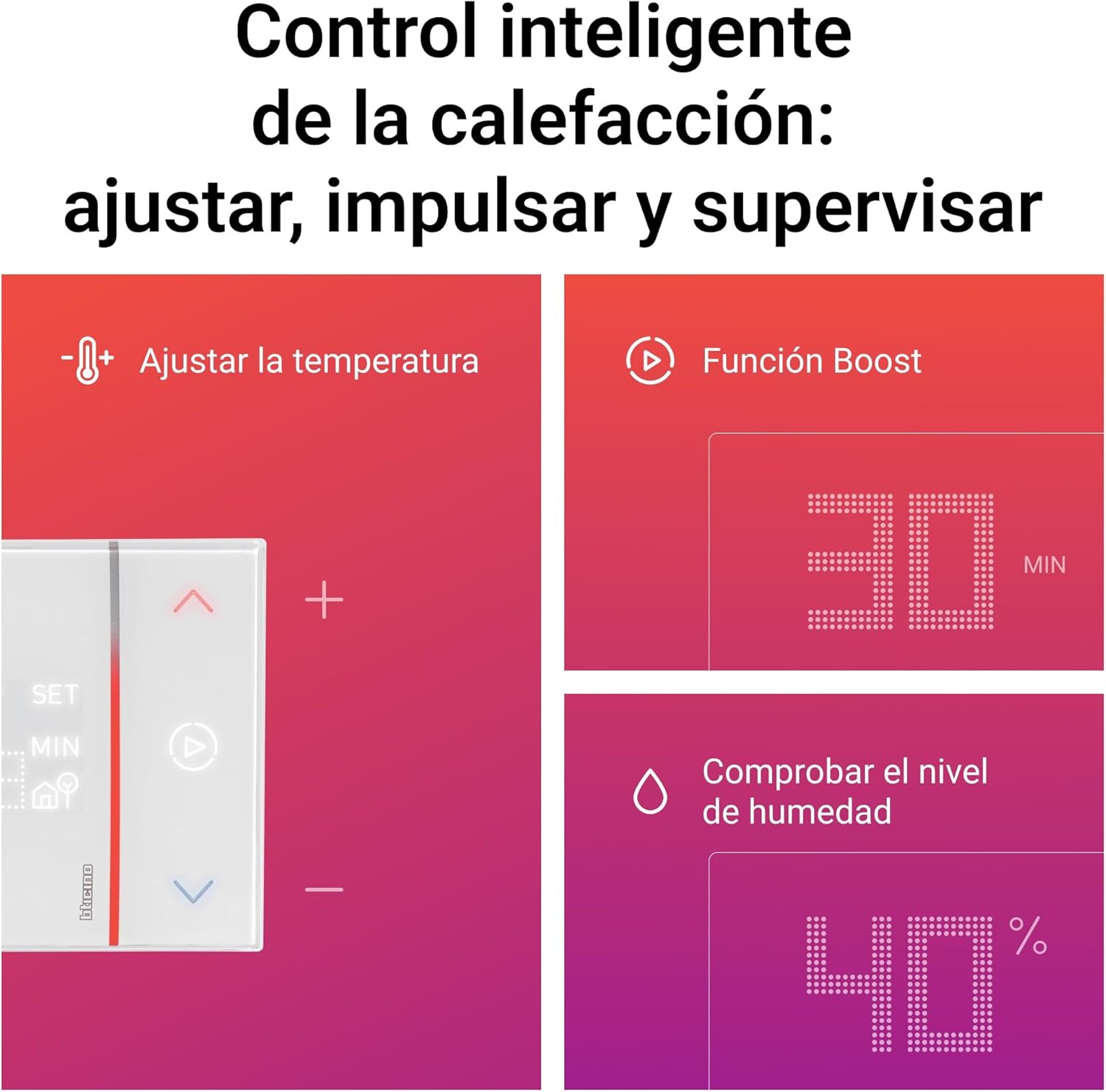 Bticino Xw8002E - Termostato Wifi New Smarther2 - immagine 4