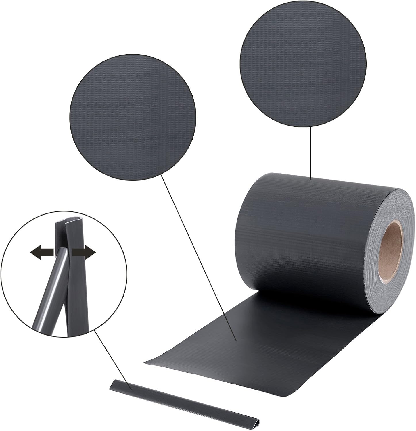 Songmics GPJ50GY Strisce Frangivista in PVC - immagine 5