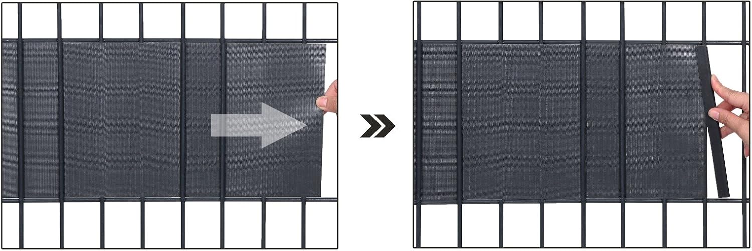 Songmics GPJ50GY Strisce Frangivista in PVC - immagine 7