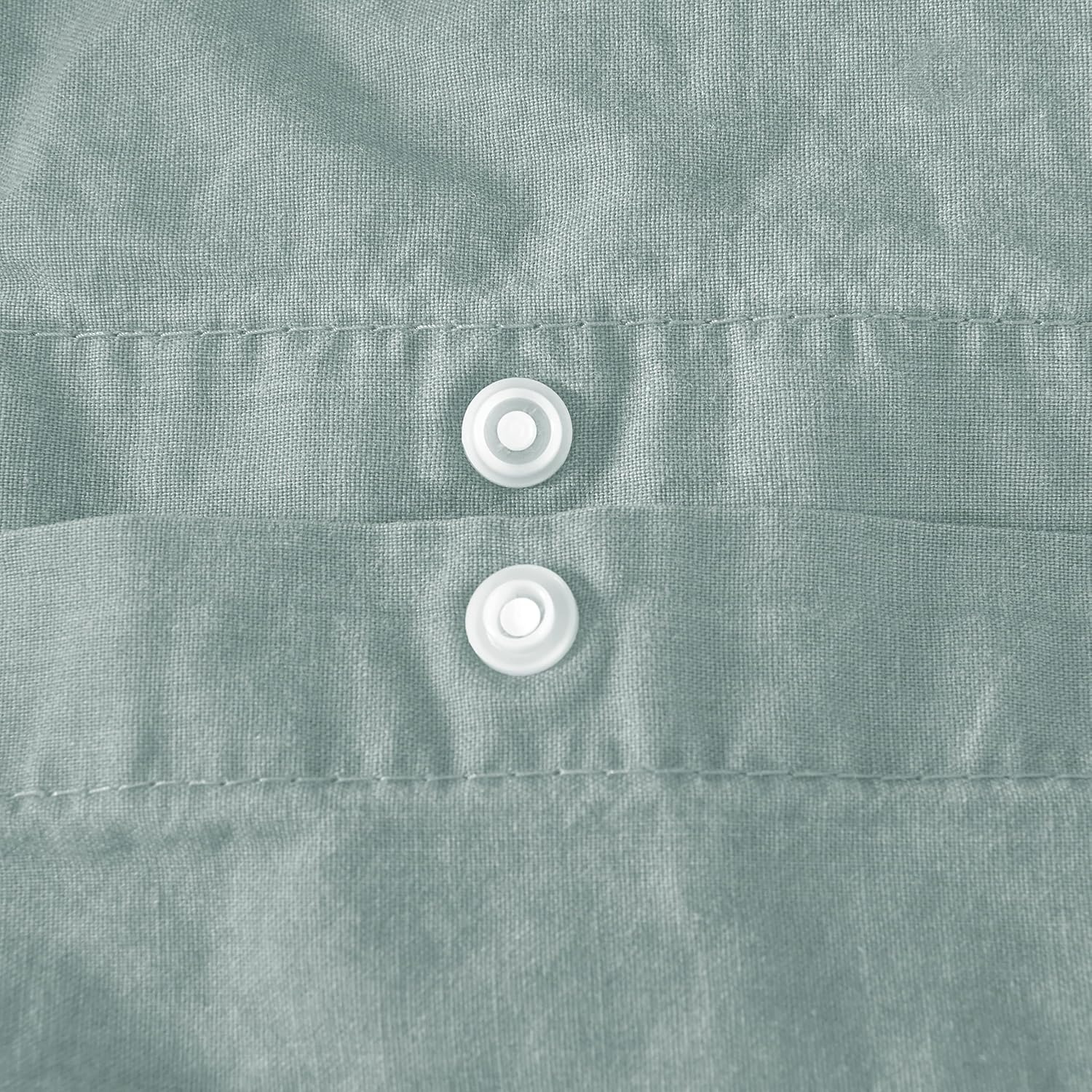 Sleepdown Set Copripiumino e Federe King Size Verde Salvia - immagine 3