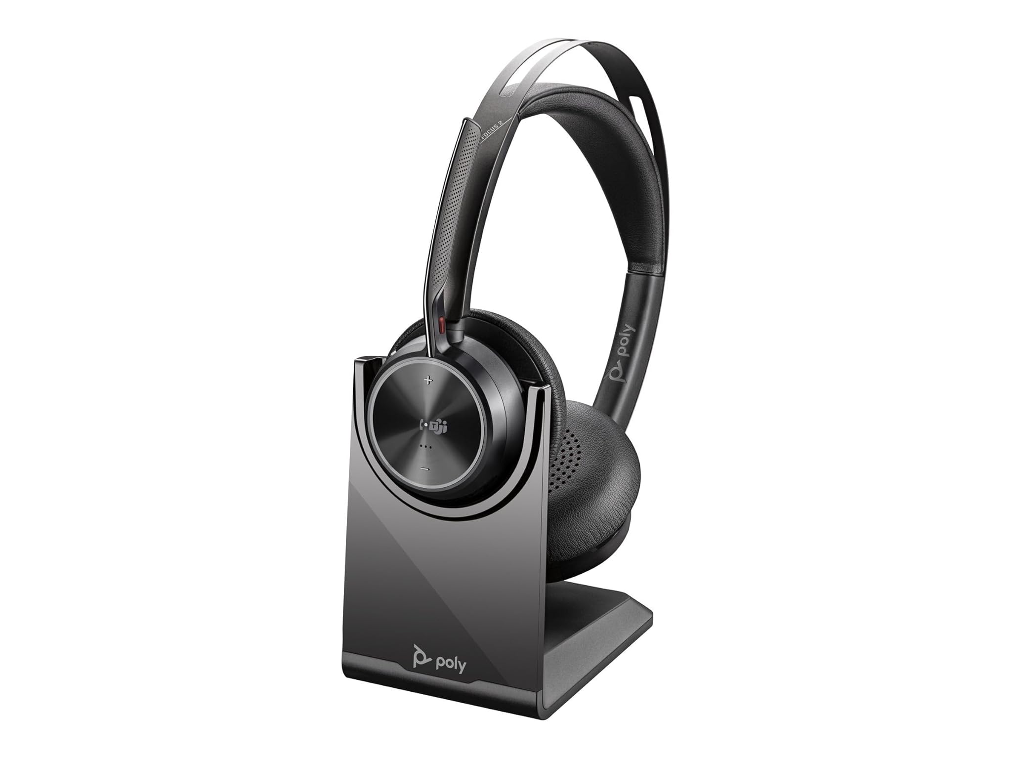 Poly Voyager Focus 2 UC USB-A Headset für Microsoft Teams inkl. Ladestation