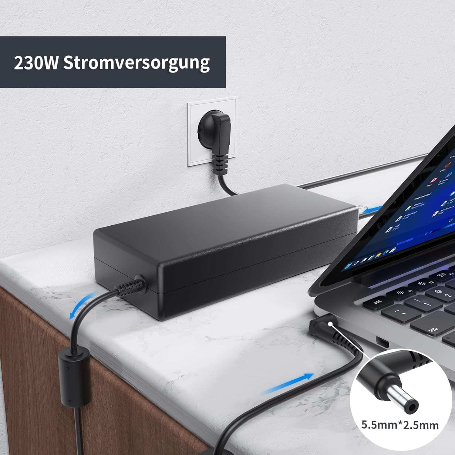 Alimentatore 230W per ASUS Strix Gaming - immagine 5