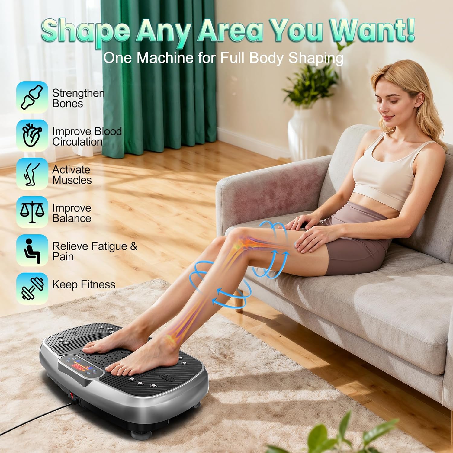 Piastra Vibrante Migliorata con Doppi Motori - immagine 4