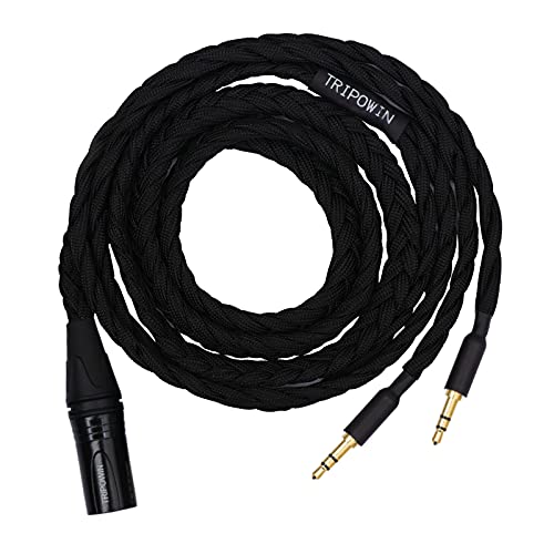 Tripowin GranVia Cavo Ricambio Cuffie OFC, 3.5mm a XLR 4-pin