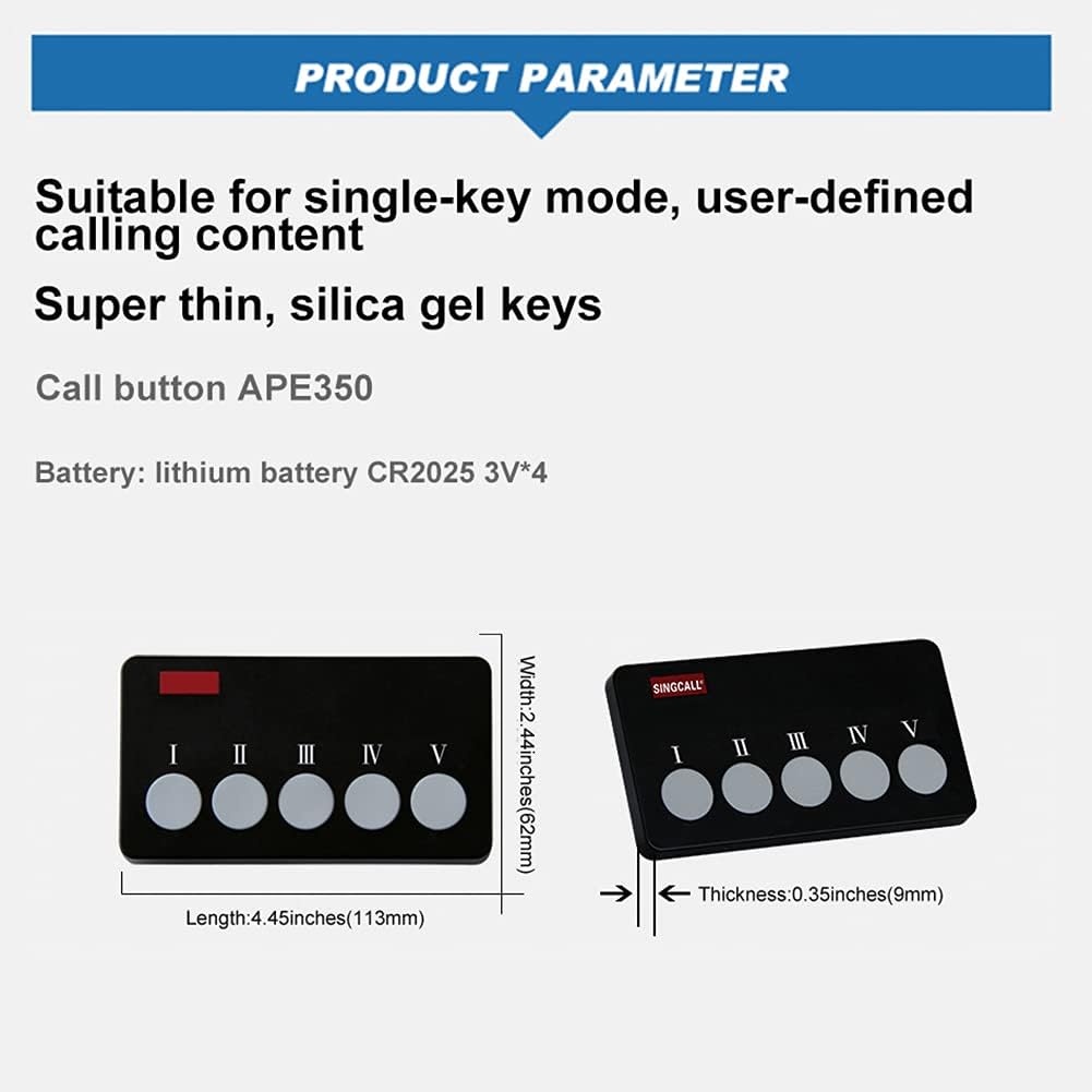 Singcall System di Chiamate Wireless per Cucina - immagine 4