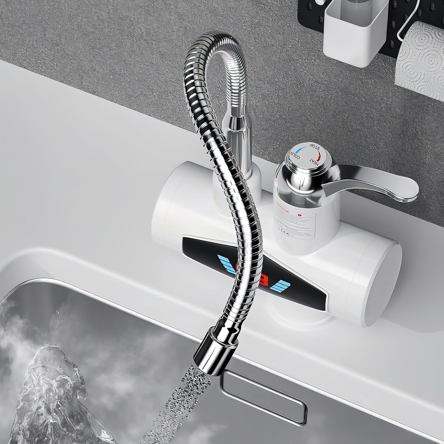 Comeder Rubinetto Miscelatore Elettrico con Display LCD - immagine 4