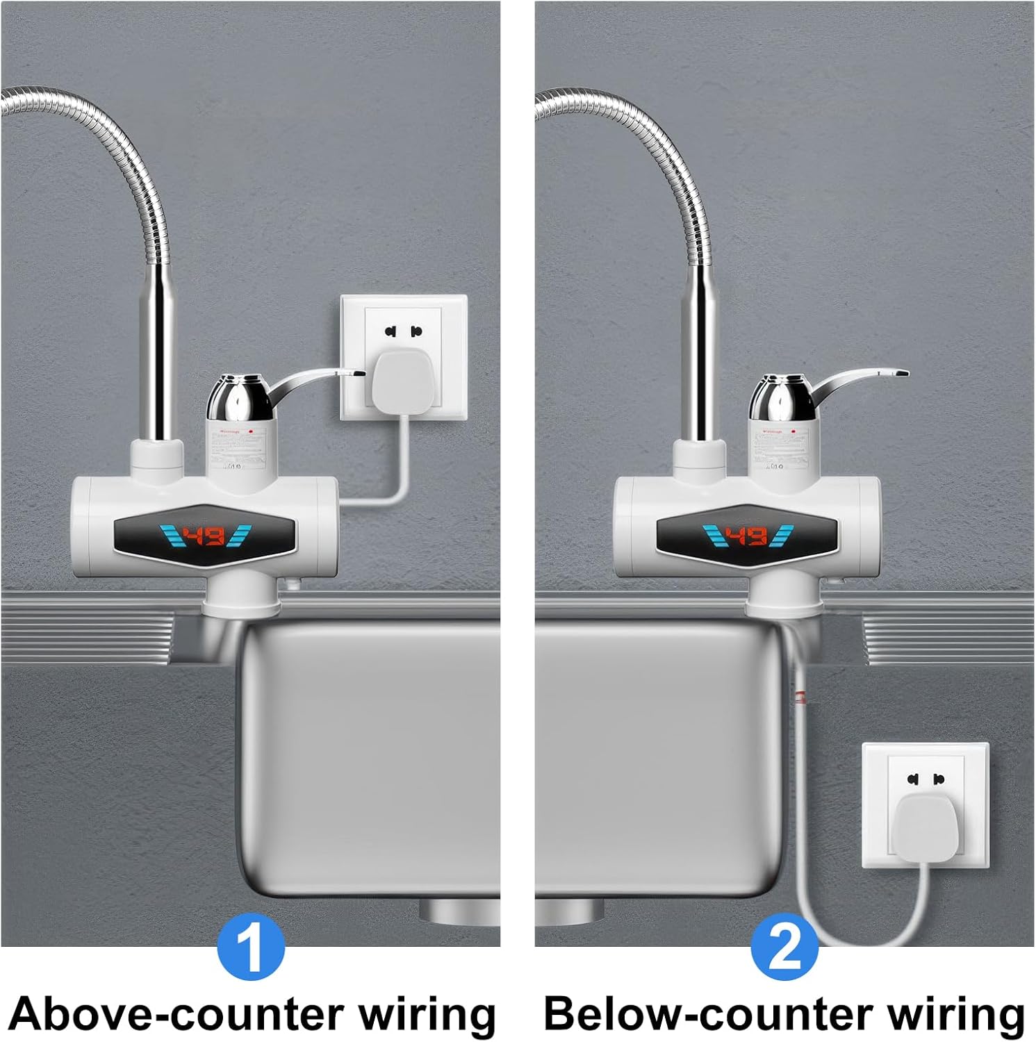 Comeder Rubinetto Miscelatore Elettrico con Display LCD - immagine 7
