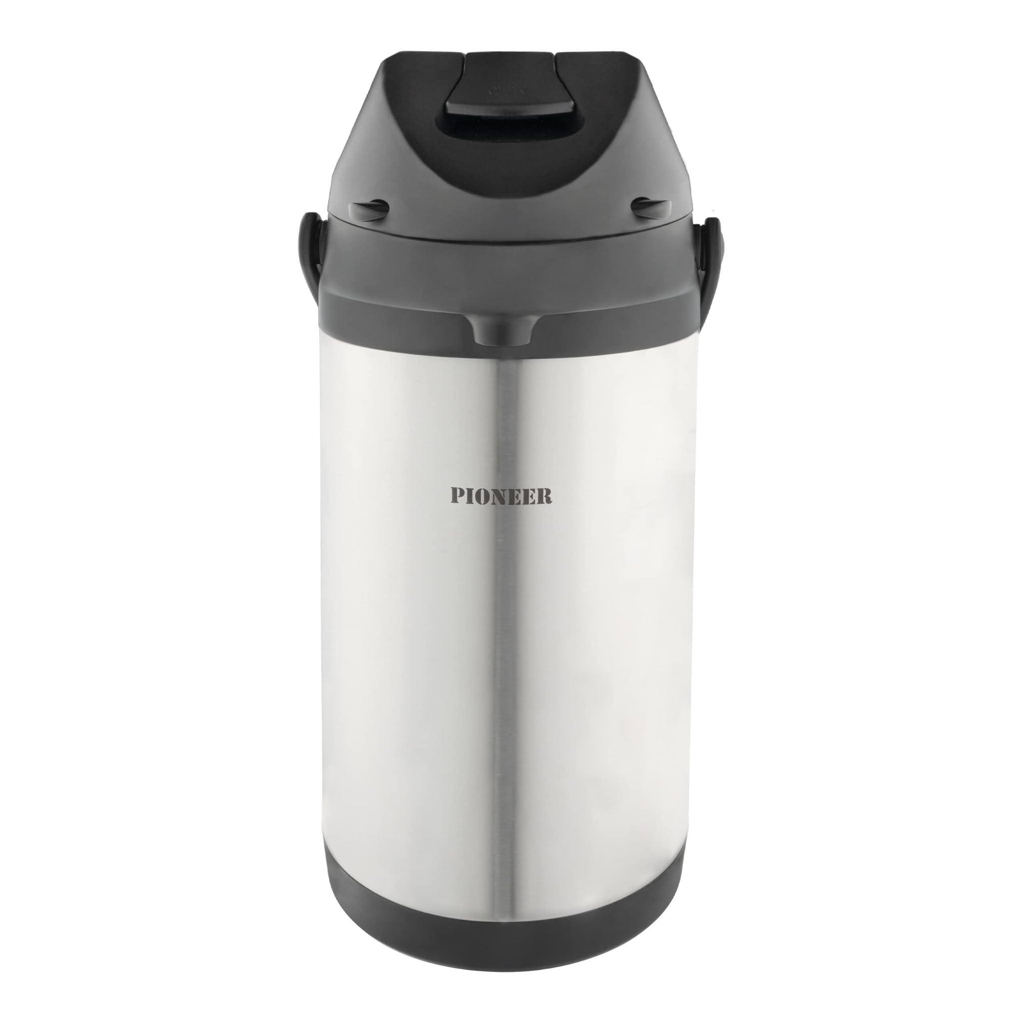 Pioneer Flasks Airpot in Acciaio Inox 4 Litri, Argento