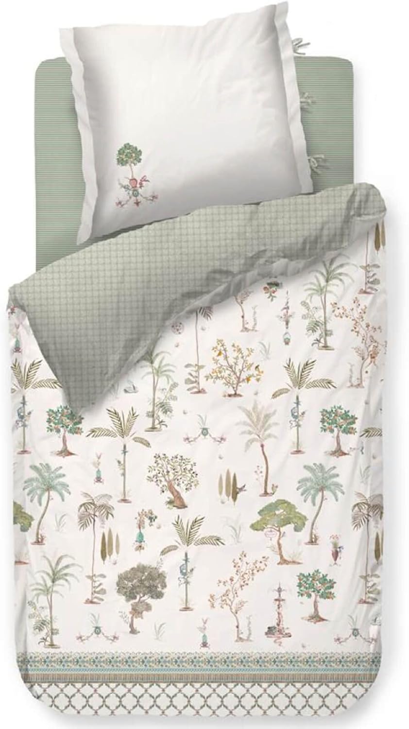 PIP Studio Giardini di Frutta - Set copripiumino 200 x 200 + 2 x 80 x 80 cm