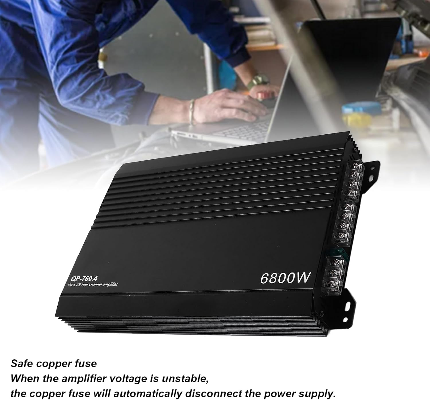 Amplificatore Stereo per Auto a 4 Canali - immagine 7