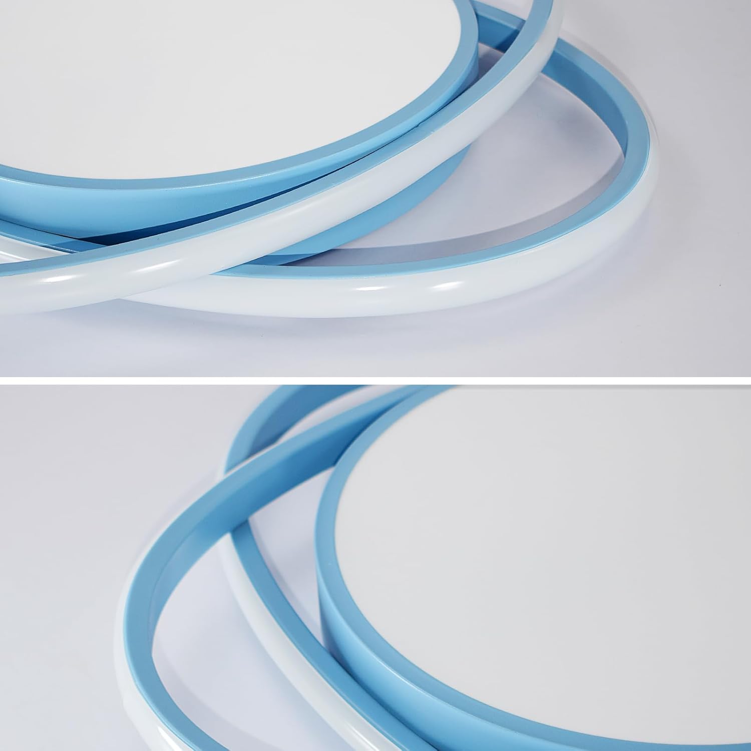 Jdong Lampada da Soffitto LED 54W per Camera Bambini, Blu - immagine 7