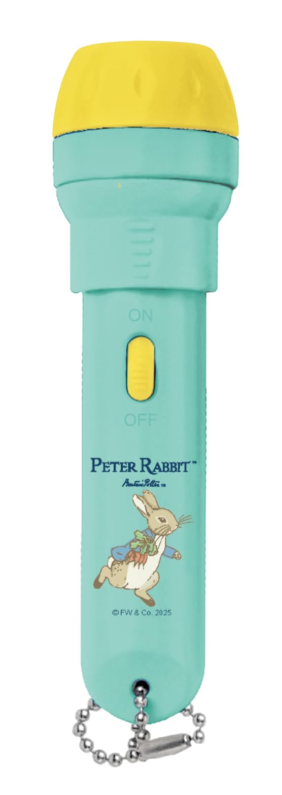Trousselier Torcia tascabile Pierre Coniglio Proiettore Storia Bambino - Lampada Torcia a Storia Bambino Peter Rabbit - Giocattolo dai 3 anni - 3 dischi a immagine e batterie incluse