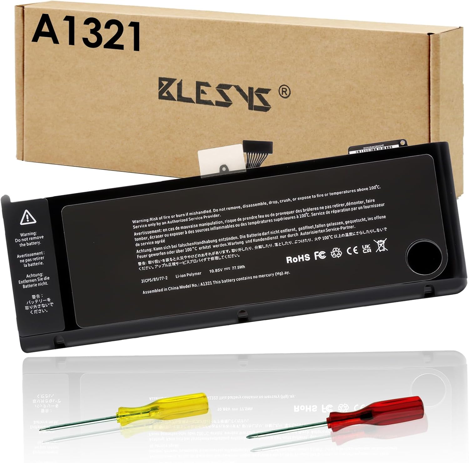 Blesys Batteria A1321 per MacBook Pro 15” A1286 (2009-2010) - immagine 1