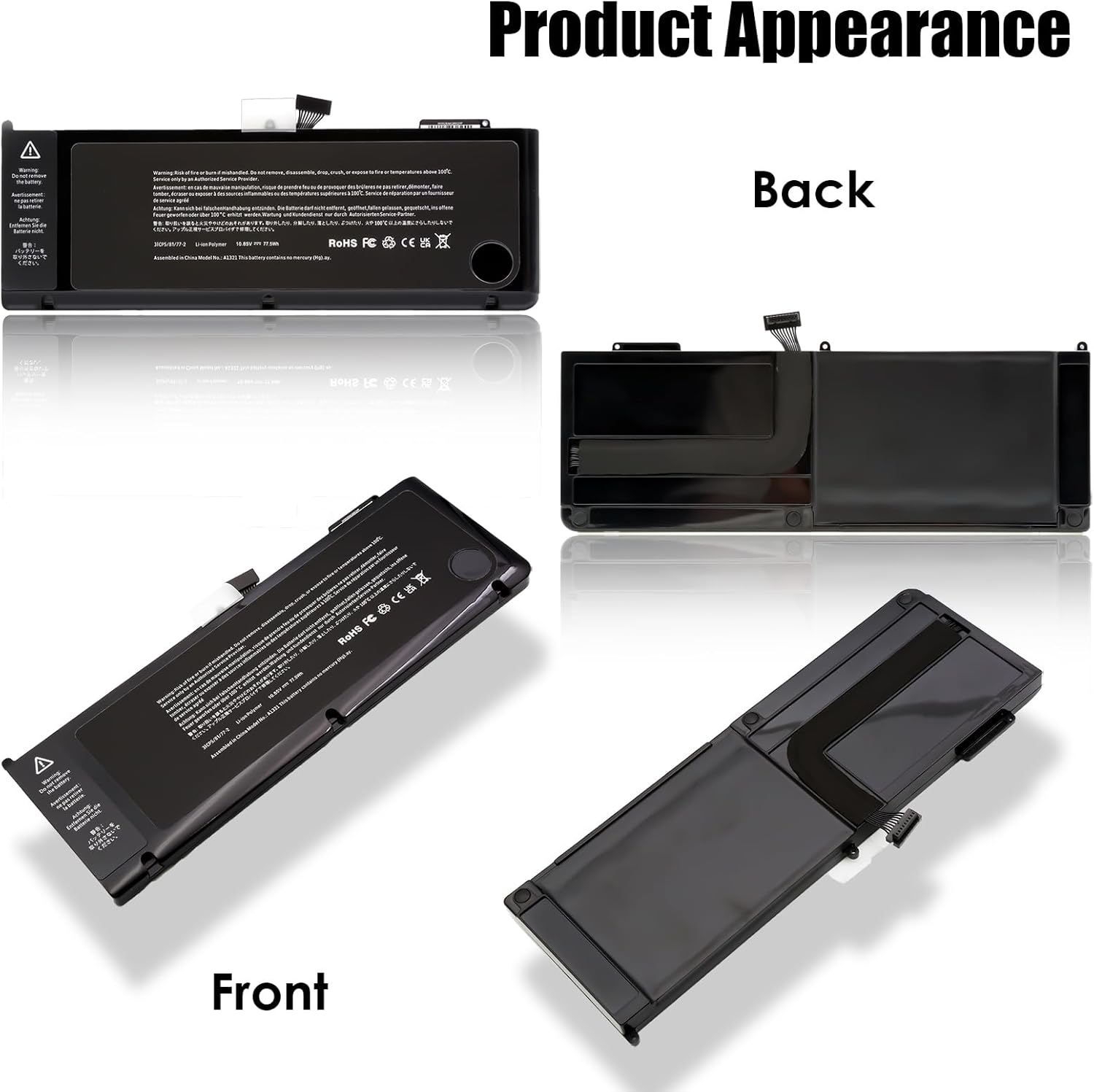 Blesys Batteria A1321 per MacBook Pro 15” A1286 (2009-2010) - immagine 7