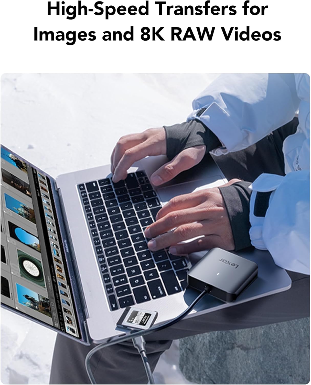 Lexar Lettore Schede CFexpress Tipo B RW510 USB 3.2 Gen 2 - immagine 3