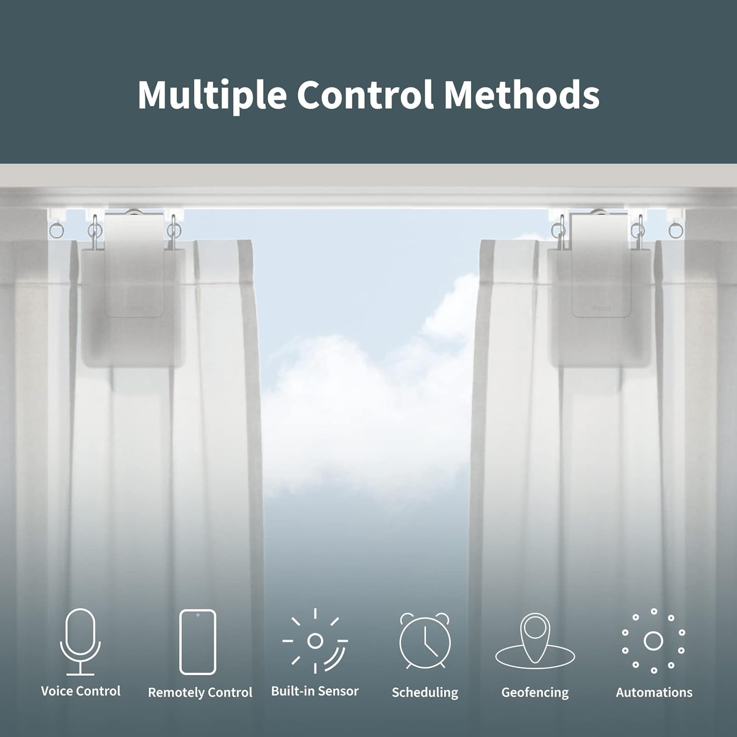 Aqara Curtain Driver E1 (Track) per Tende Smart - immagine 3