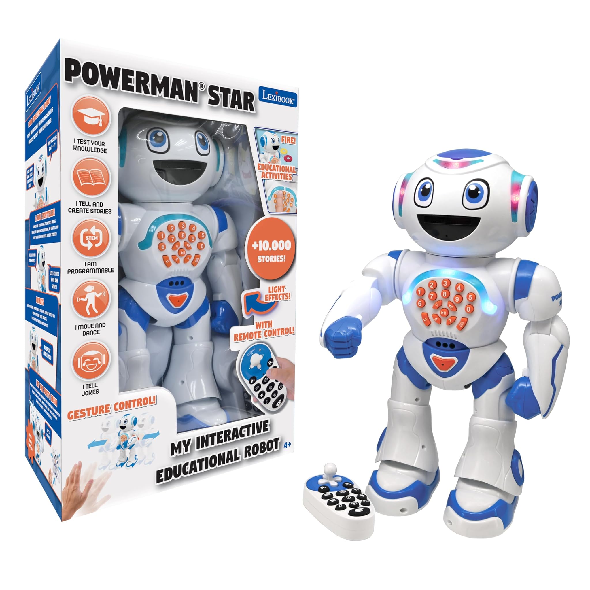 Lexibook Powerman® Star - Robot Giocattolo Parlante
