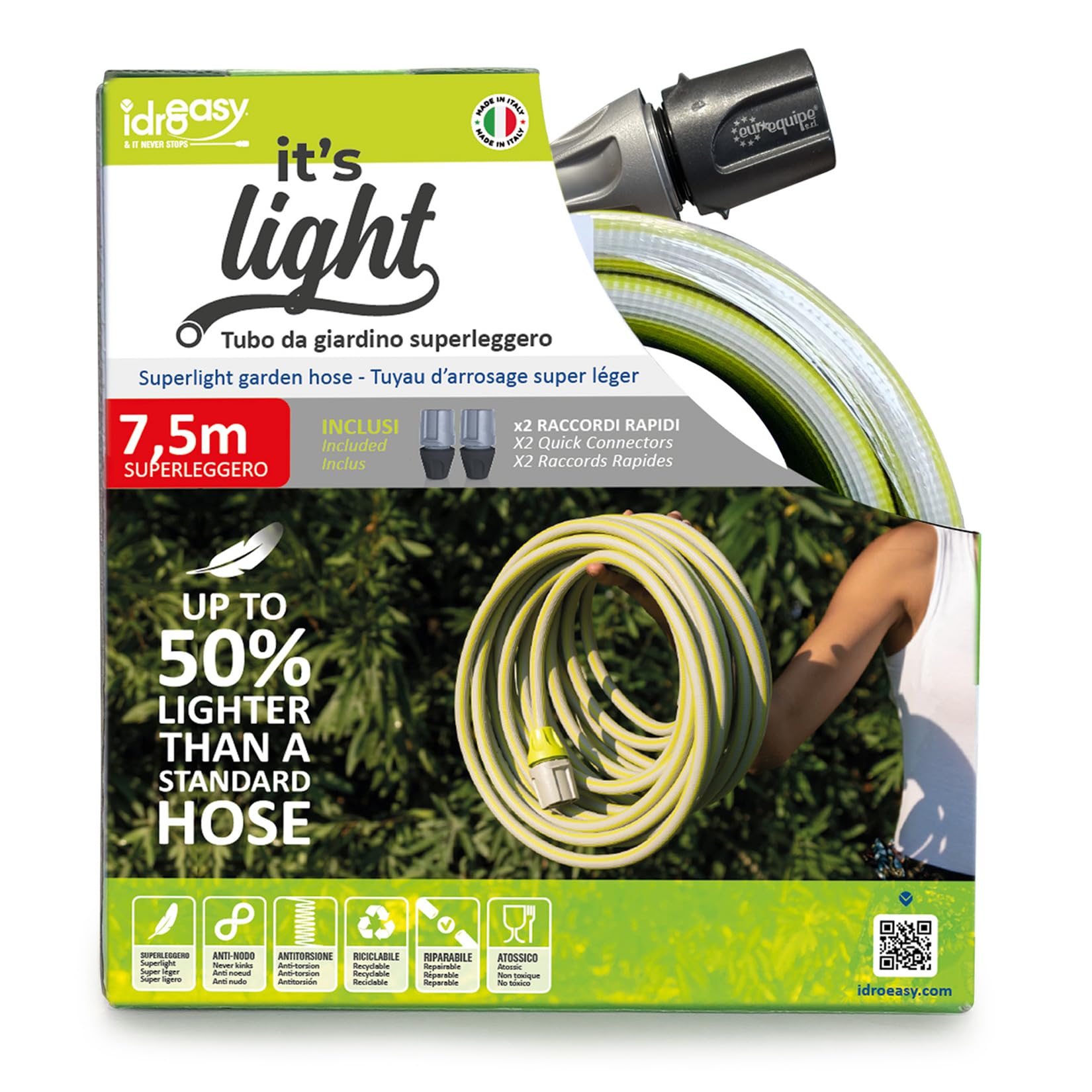 Armadillo 1/2 Superlight 7,5 metri - Tubo Giardino