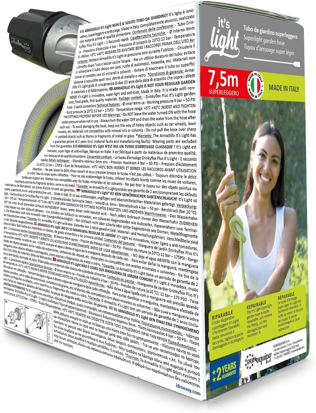 Armadillo 1/2 Superlight 7,5 metri - Tubo Giardino - immagine 3