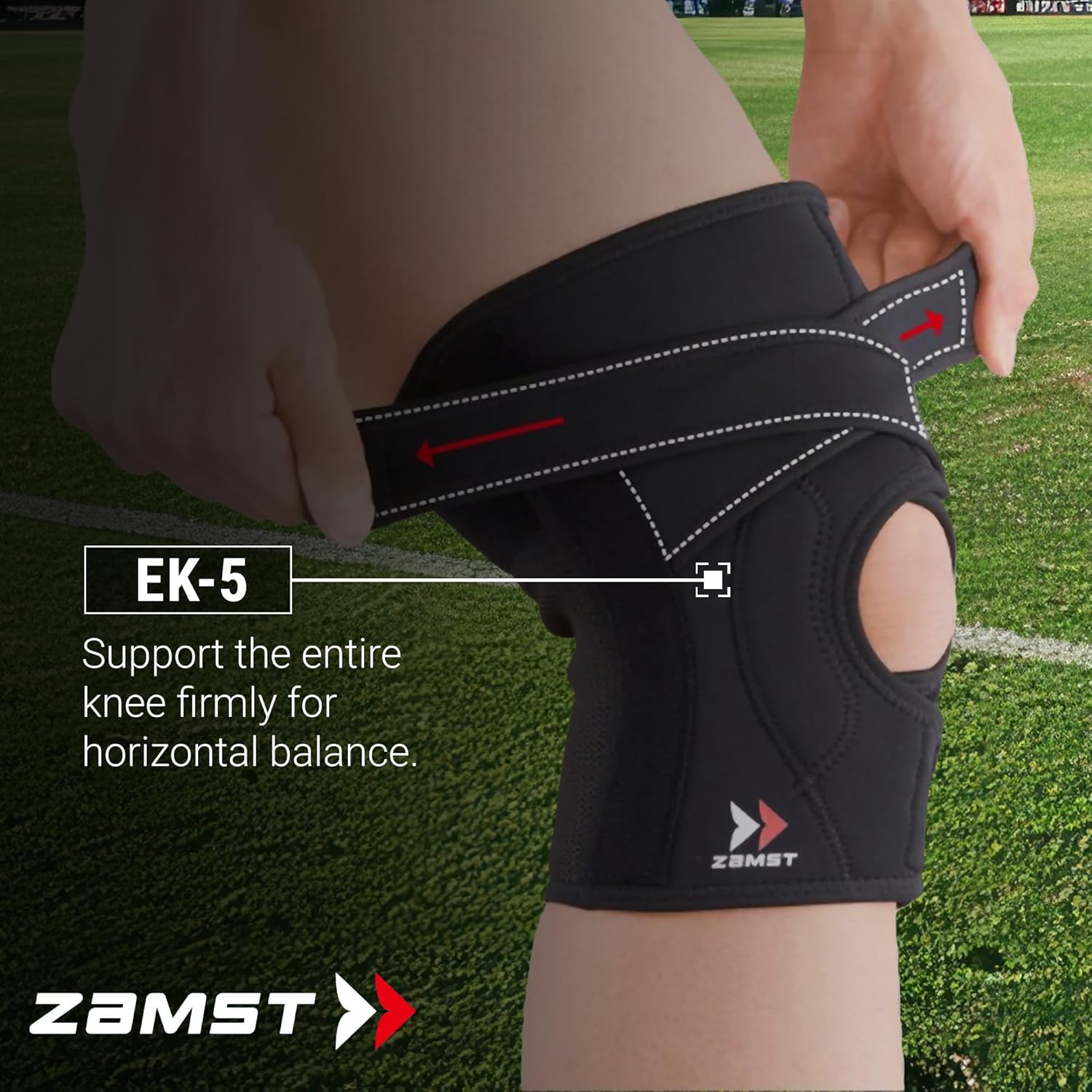 Zamst EK-5 Knee - Ginocchiera Regolabile per Sport - immagine 2