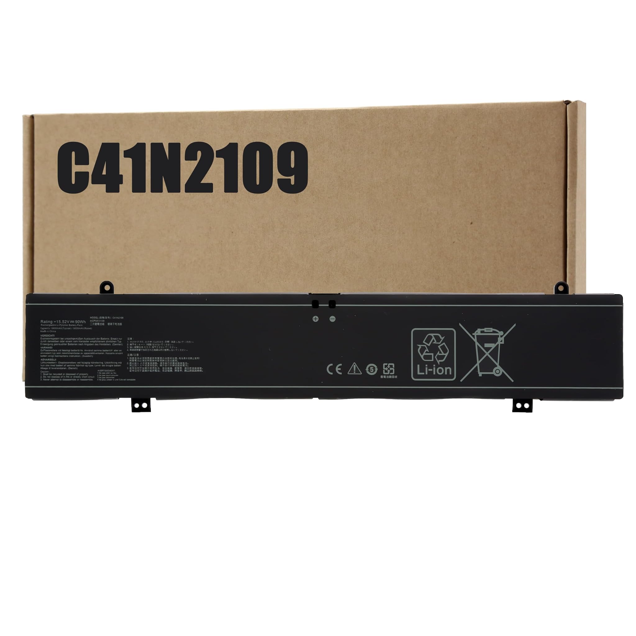 BLESYS C41N2109 Batteria per Asus 15,52V 90Wh