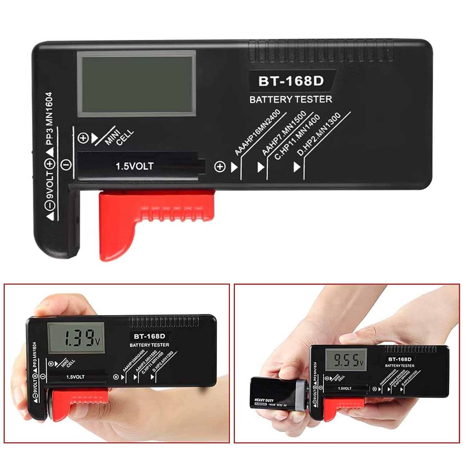 Zhiting Tester Batterie Digitale Volt Checker - immagine 3
