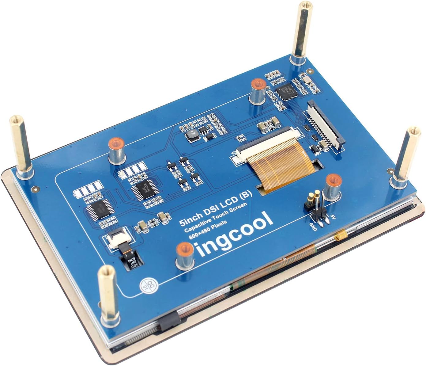 Ingcool Display IPS 5 Pollici per Raspberry Pi 800×480 - immagine 2