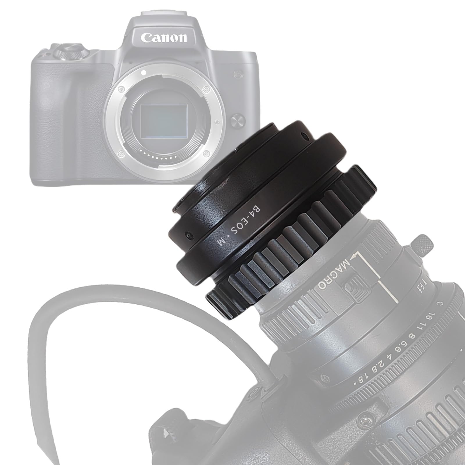 B4-EOS M Adattatore Obiettivo B4 2/3" per EOS M