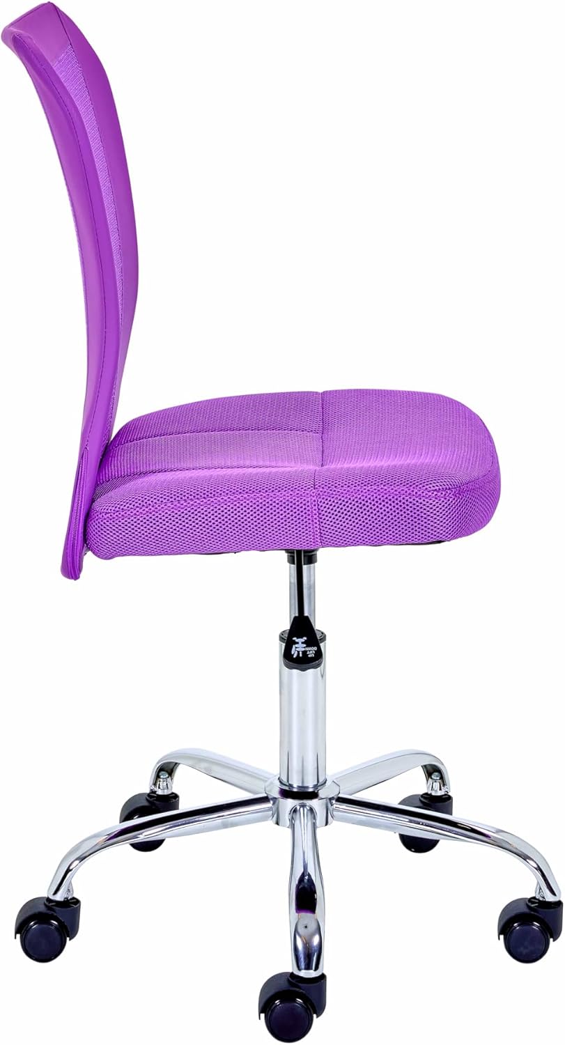 Inter Link Sedia da Scrivania per Bambini, Viola - immagine 3