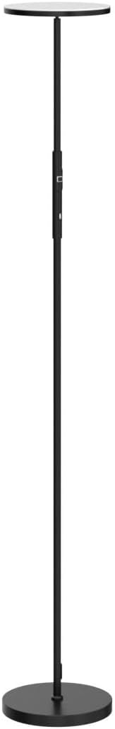 OUTON Lampada da Terra LED 36W/3000LM, Nero Cool - immagine 4