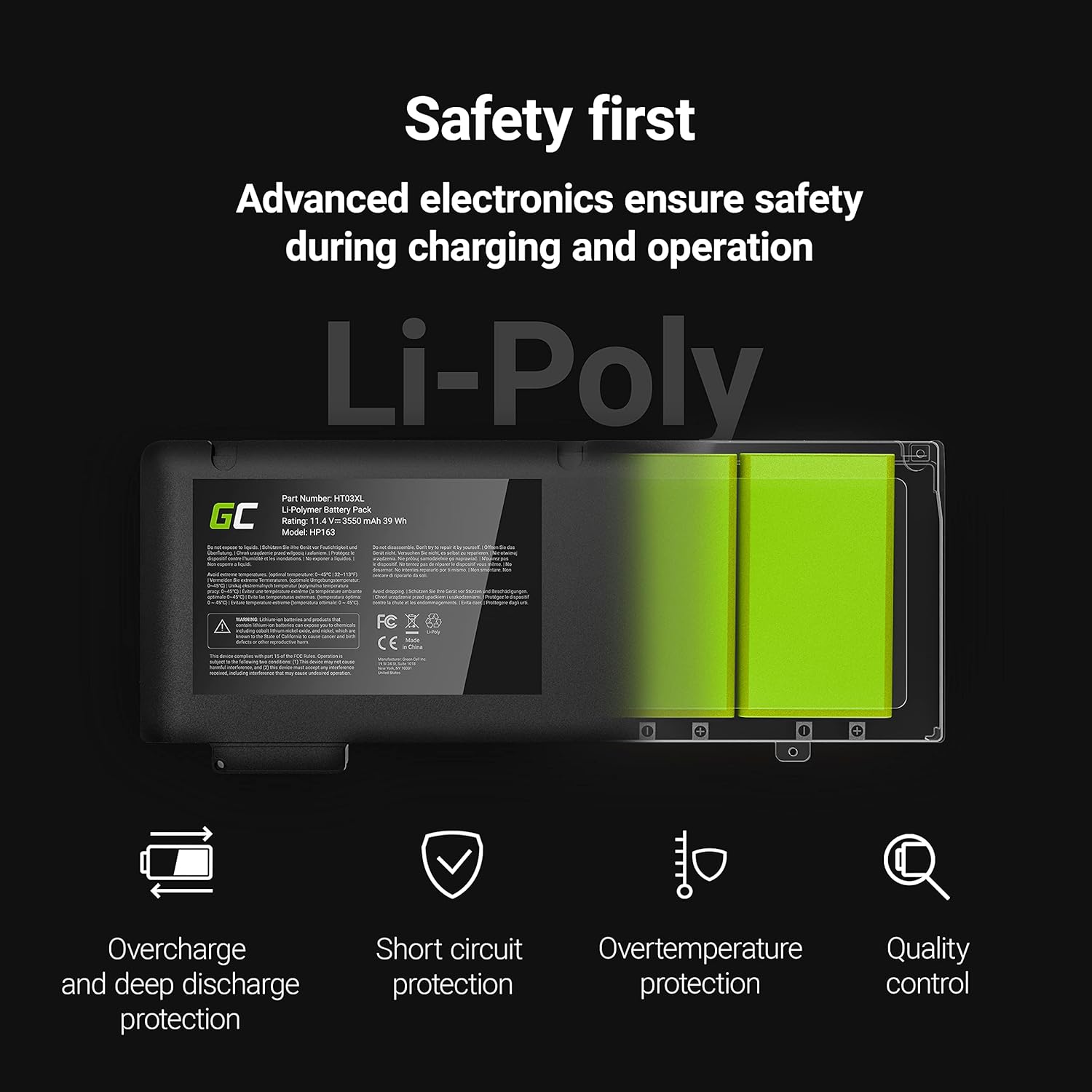 Green Cell Batteria Asus C21N1509 - immagine 3