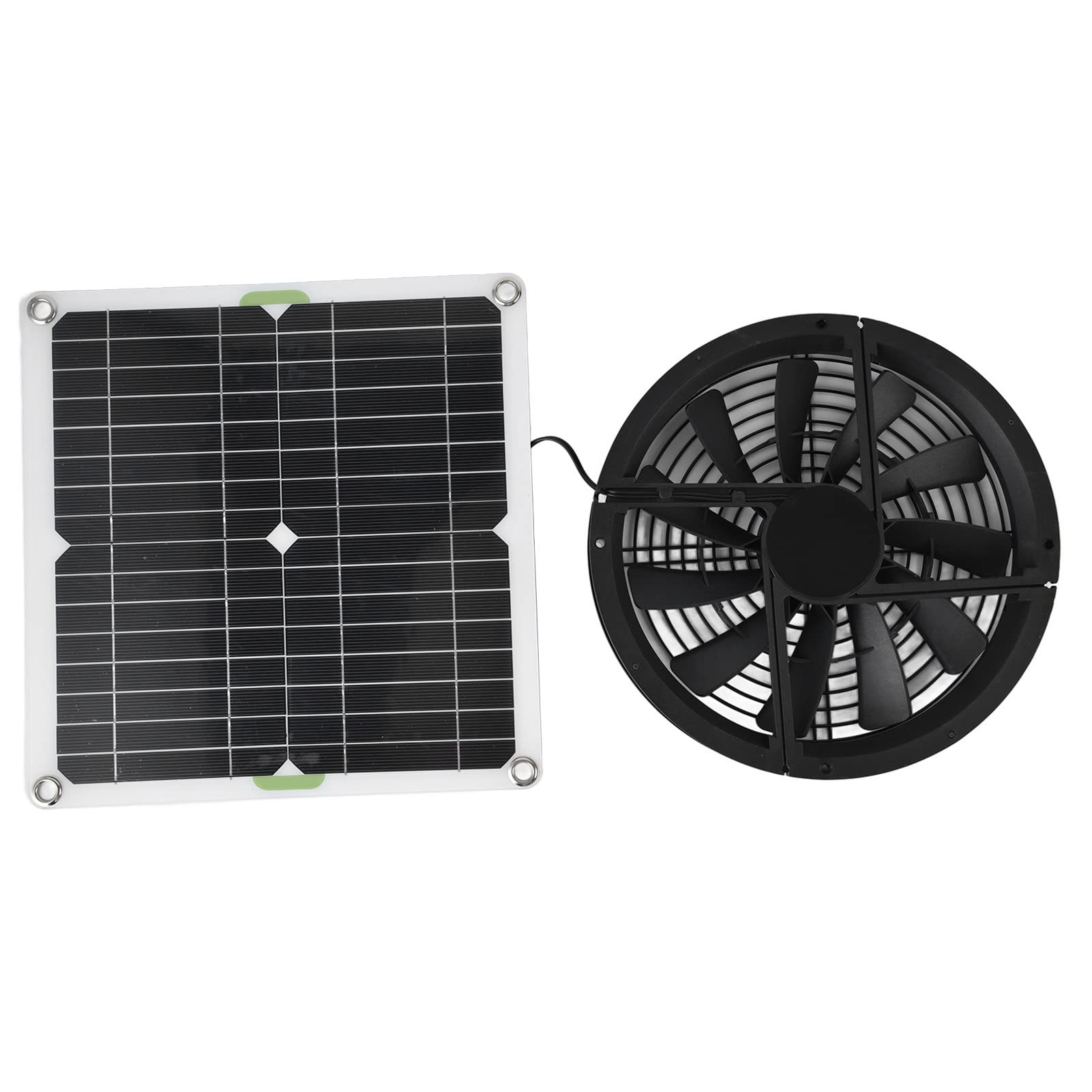 Kit Ventola ad Energia Solare 100W 12V 10 Pollici