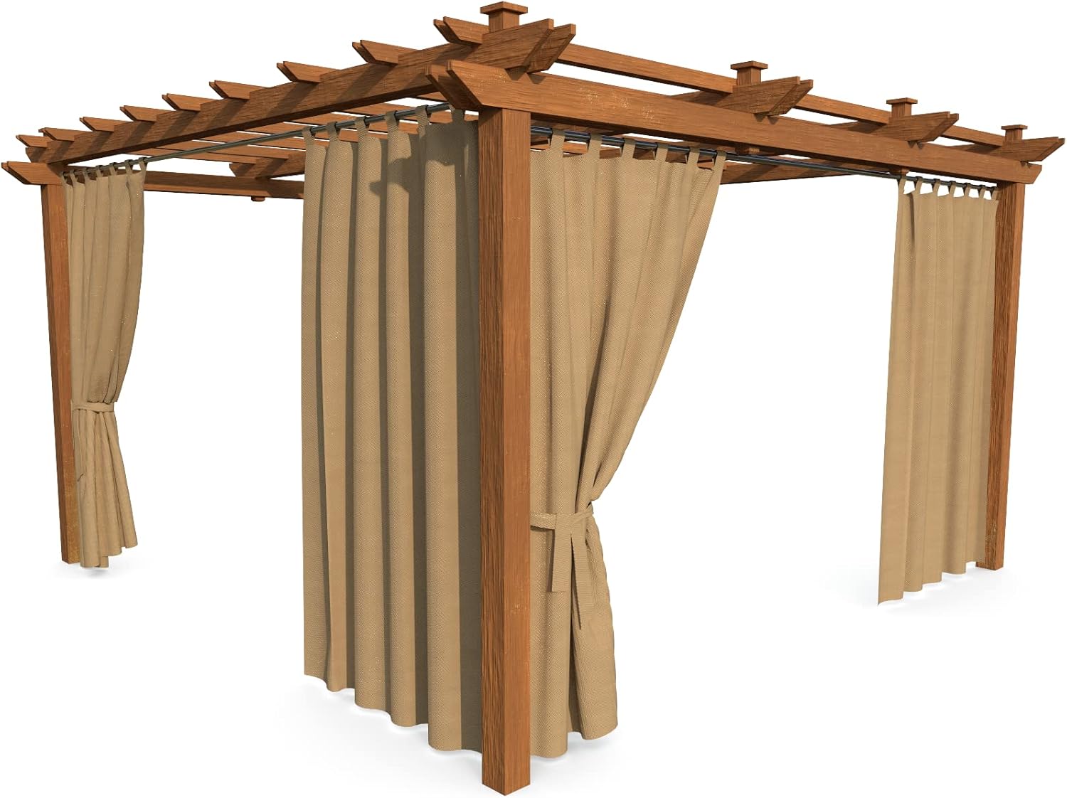 Home Deko Tenda da Giardino Impermeabile 220x155 cm, Beige